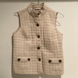 Liz & CO. Creamy/ beige vest
